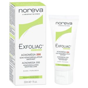 Крем Noreva Exfoliac Акномега 200 30мл