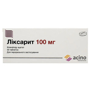 Ликсарит таблетки по 100 мг 30 шт.