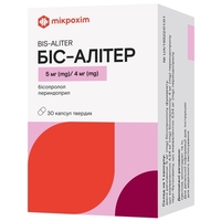 Бис-алитер капс.тв. 5мг/4мг №30