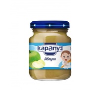 Пюре Карапуз яблучне ск/б 125г
