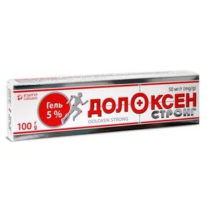 Долоксен Стронг гель 50мг/г туба 100г