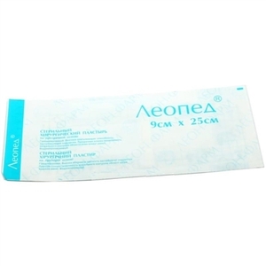 Лейкопластырь ЛЕОПЕД прозр.стер.повязка 9х25см №1 (25шт. в уп)
