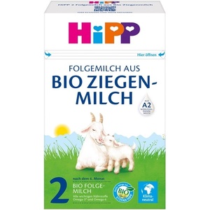 Смесь HiPP Bio Ziegen Milch 2 сухая на козьем молоке 400г