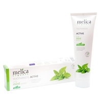 Зубна паста Melica Organic Актив з екстрактом мяти 100 мл