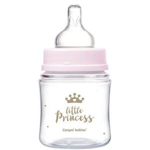Набор Canpol 0310mix для новорожденных бутылочка 120мл + пустышка MINI Girl 0+