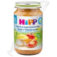Пюре HiPP Цыпленок с помидором и картофелем 220г