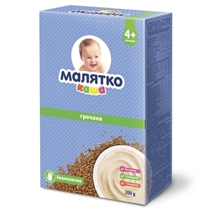 Каша Малятко безмолочная гречневая 200г