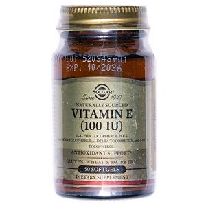 Солгар (Solgar) Витамин Е 100 МЕ капс. №50