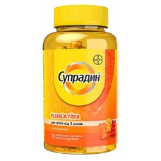 Супрадин Ведмежуйки жувальні пастилки №30 Супрадин Ведмежуйки жувальні пастилки №30