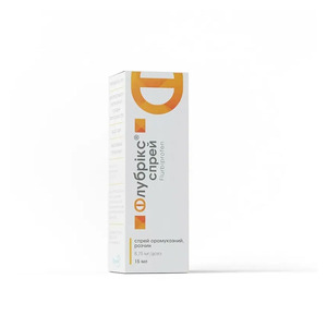 Флубрикс раствор спрей 8.75 мг/дозу по 15 мл во флаконе 1 шт.