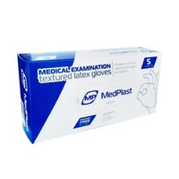 Перчатки MedPlast смотр.нитрил.н/ст.б/пудры р.S (50 пар)