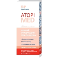 Эльфа Atopi Med Нежный очищ. гель д/душа 400мл