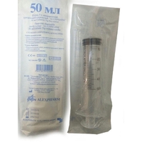 Шприц 3-х комп. Catheter Tip б/иглы 50мл №1 Alexpharm