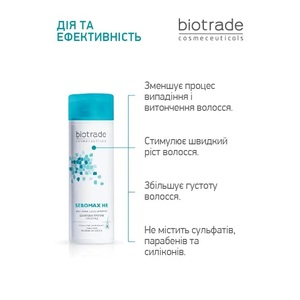 Шампунь Biotrade SEBOMAX HR против выпадения волос 200 мл
