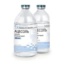 Ацесоль раствор для инфузий по 400 мл в бутылке