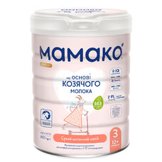 Суміш Мамако PREMIUM 3 ЗГМ 12+ міс. 800г