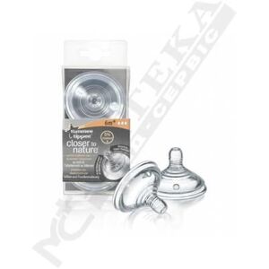 Соска силіконова Tommee Tippee 42212410/42112471 швидкий потік №2