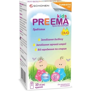 Према Дуо кідс краплі для дітей 10мл