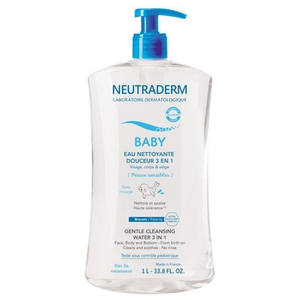 Вода NEUTRADERM БЕБІ ніжна очищувальна 3-в-1 1 л