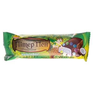 Батончик Питер Пен мультифрут в шоколадной глазури 40г