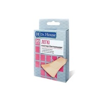 Лейкопластырь H Dr.House набор Легкі 7,2 см*2,3 см нетканая основа №20