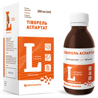 Тиворель аспартат р-р орал. полим. флак. 200мл Юрия-фарм