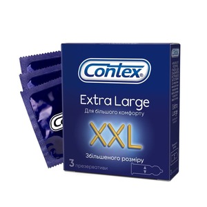 Презервативы Contex Extra Large увеличенные №3