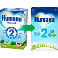 Суміш Humana-2 з пребіотиками молочна 600 г