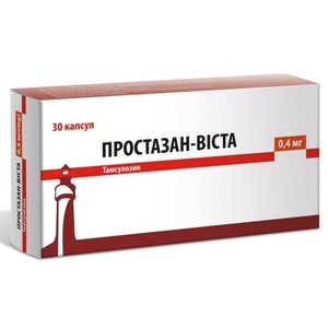 Простазан-Віста капсули по 0.4 мг 30 шт. (10х3)