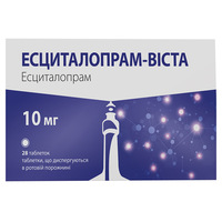 Эсциталопрам-Виста табл. 10 мг №28
