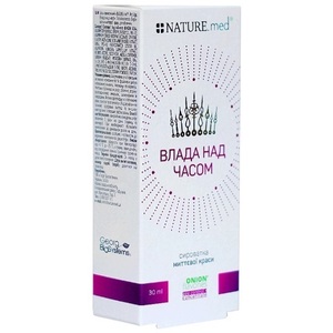 Сыворотка-гель Nature.med Anti Age Власть над временем д/лица 30мл