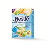 Каша Nestle Помогайка молочна йогуртна 3 злаки з грушами і яблуками 200 г