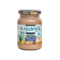 Пюре Карапуз из яблок слив и творога 200 г