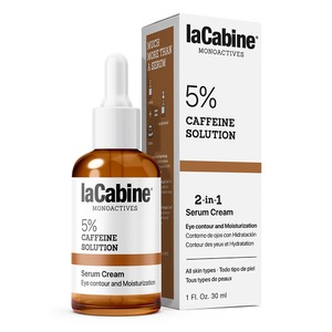 Крем-сыворотка LaCabine 5% Caffeine Solution 2 in 1 Увл. конт. глаз п/отеков и темн. кругов 30мл
