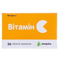 Витамин С табл.жев.500мг апельсин №56 Интерхим
