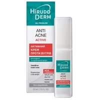 Крем Hirudo Derm Oil Problem активный от угрей 50мл