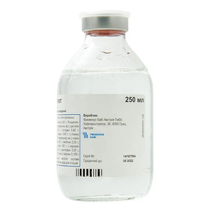 Нефротект розчин для інфузій по 250 мл 10 шт. у флаконі 1 шт.