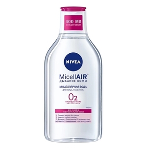 NIVEA MicellAIR міцелярна вода д/сухої, чутливої шкіри 400мл 89258