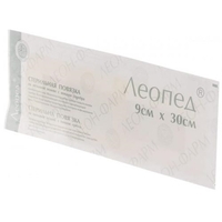 Лейкопластырь ЛЕОПЕД Silver с ионами серебра 9х30см №1 (25шт. в уп)