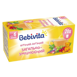 Чай Bebivita дитячий загальнозміцнюючий 30 г