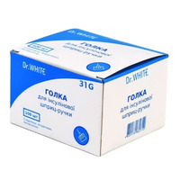 Игла Dr.White д/инсул. шприц-ручки 0,25 х 5 мм 31G