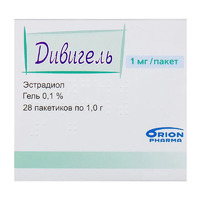 Дивигель гель 0.1% по 1 г в пакетиках 28 шт.