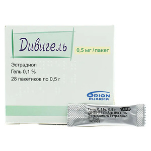 Дивігель гель 0.1% по 0.5 г у пакетиках 28 шт.