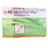 Шприц инсулиновый Micro-Fine Plus U-100 с иглой 29G (0.33x12.7мм) 1мл №10 BD