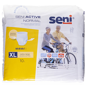Трусы SENI ACTIVE NORMAL поглощающие для взрослых extra large №10