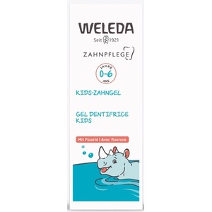 Зубной гель Weleda для детей с фтором KIDS 0-6 лет 50мл