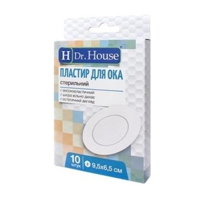 Л/пласт H.Dr.House д/очей №10