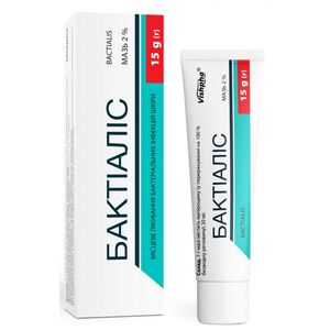 Бактіаліс мазь 2% туба15г Житомир