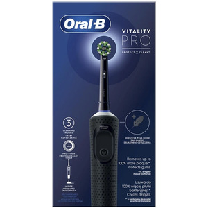 Зубная щетка ORAL-B  Vitality Pro электрическая D103.413.3 Protect x clean тип 3708 Black