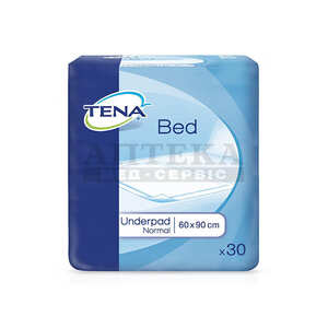 Пелюшки сечопоглинальні Tena Bed Normal 60x90см №30L